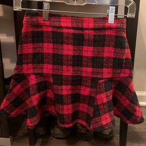 NEW Millau plaid skirt